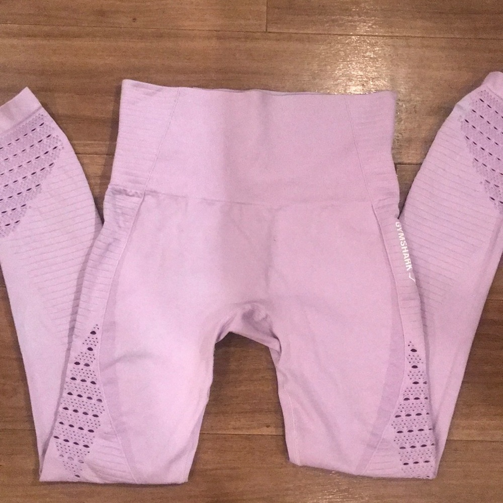 Small light purple gymshark seamless leggings